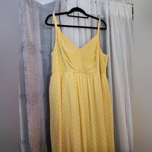 Maxi Chiffon Pleated Dress